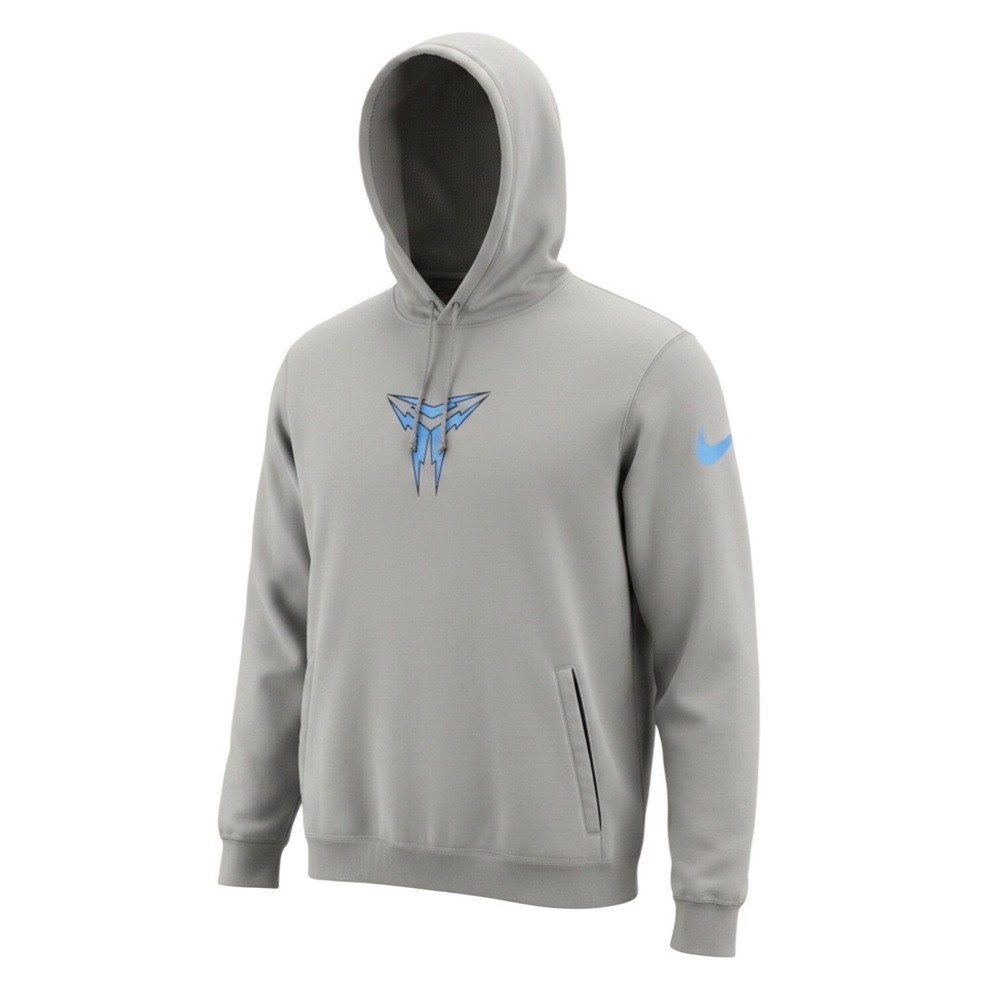 Nike Kobe Bryant Therma-FIT Grey Sheath Lightning Hoodie XXL 258490-082